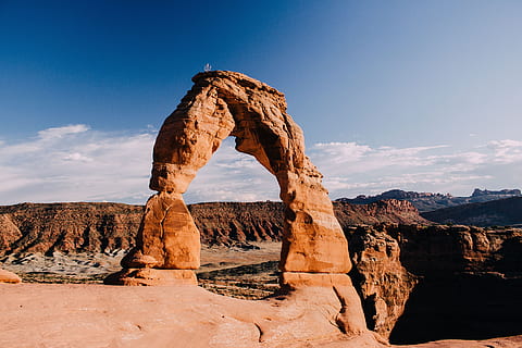 krajinářské fotografie, skalní útvary, Grand Canyon, fotografování, během dne, Skála, mrak, oblouk, formace, útes, Příroda, krajina, rock - objekt, scén, utah, geologie, poušť, slavné místo, erodoval, pískovec, usa, venku, národní park, nebe, Skalní formace, krása v přírodě, kámen - objekt, přírodní oblouk, národní park arches, extrémní terén, cestovat, destinace, národní památka, suché podnebí, pevný, scenics - příroda, fyzická geografie, mimoměstské scény, klidné scény, klid, nikdo, životní prostředí, dálkový, klimatu, polosuchý, 5K, CC0, veřejná doména, bez autorských práv