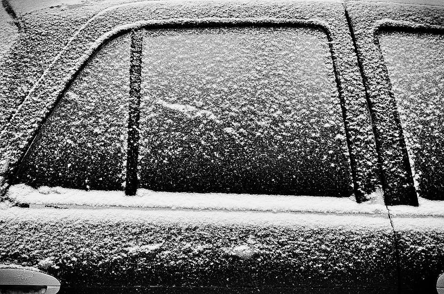 negre, cotxe, cobert, neu, selectiu, focus, gel, hivern, fred, vidre, finestra, porta del cotxe, gelades, blanc i negre, finestra del cotxe, temperatura de fred, cap gent, naturalesa, dia, cobertura, arbre, planta, a l'aire lliure, arquitectura, congelat, estructura construïda, camp, terra, vidre - material, transport, medi ambient, primer pla, nevar, vent de neu, 1080P