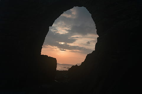 bro, Arken, solnedgang, Sky, hav, ocean, bretagne, Frankrig, vand, pierre, himmel, passage, kontrast, lys og skygge, tidligere, stenbue, sky - himmel, silhuet, bue, rejsemål, natur, solid, klippe, rock-objekt, arkitektur, ingen mennesker, rock formation, ro, rolig scene, skønhed i naturen, scenics - natur, orange farve, udendørs, mørk, 5K, CC0, offentligt domæne, royaltyfrie