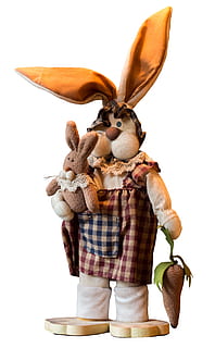 conill, celebració, pastanaga, felpa, joguina, conill de Pasqua, figura, Pasqua, tir de l'estudi, animal, mamífer, a l'interior, fons blanc, temes d'animals, representació, cap gent, representació animal, material de fusta, fauna animal, tallar, part del cos dels animals, art i artesania, disfressa, natura morta, un animal, conill - animal, cornamenta, cap d’animals, 2K, CC0, domini públic, lliure de regalies