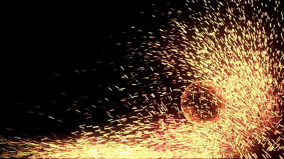 galletas de fuego, cgi, ligero, horb, vray, post-producción, 3ds max, naranja, moscas, fuego - fenómeno natural, resumen, rojo, explotando, brillante, movimiento, movimiento borroso, noche, larga exposición, nadie, cultura de las artes y entretenimiento, exhibición de fuegos artificiales, Fuegos artificiales, ardiente, iluminado, calor - temperatura, de cerca, naturaleza, celebracion, fuego, color naranja, fuego artificial - objeto hecho por el hombre, industria metalúrgica, aleación, acero, 1080P, CC0, dominio público, libre de derechos