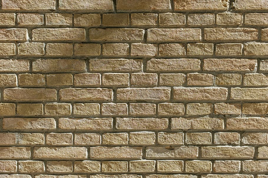 marró, paret de maó, paret de maó marró, maó, paret, bloc, textura, beix, Venècia, groc, 3d, ombra, ciutat, lux, marc complet, fons, patró, estructura construïda, funció de construcció de parets, arquitectura, cap gent, repetició, forma, primer pla, disseny, forma geomètrica, rectangle, dia, vell, efecte texturat, 4K