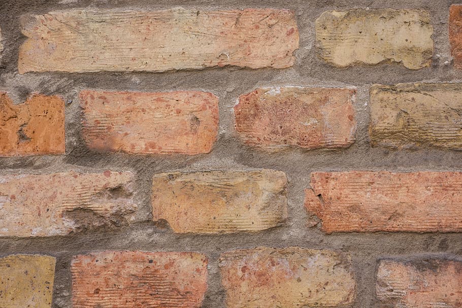 červená cihla, zeď, textura, cihlový, cihlová zeď, přírodní kámen, kámen, Červené, kameny, hrad, adobe, zdivo, architektura, celý rám, stavba, texturou, nikdo, pozadí, nástěnný prvek, starý, hrubý, vzor, den, venku, detail, pevný, konstrukční materiál, velká skupina objektů, zvětralý, beton, 5K