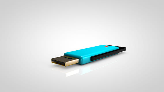 porta, memoria, digitale, pc, computer, informatica, portatile, attrezzatura, girato in studio, in casa, singolo oggetto, sfondo bianco, nessuno, connessione, tecnologia, comunicazione, blu, avvicinamento, ritagliare, copia spazio, tecnologia wireless, Internet, grigio, cavo, rete di computer, ufficio, sfondo blu, 4K, CC0, dominio pubblico, privo di copyright
