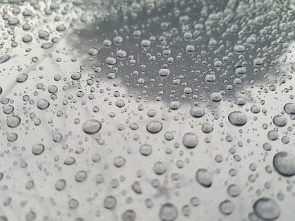pramínek, obruby, bublina, buble, kapka vody, pokles, mokré, déšť, pozadí, kapalný, abstraktní, detail, dešťová kapka, voda, makro, kondenzace, svěžest, Příroda, vzor, celý rám, sklo - materiál, nikdo, okno, uvnitř, průhledný, období dešťů, den, selektivní zaměření, čistota, 1080P, CC0, veřejná doména, bez autorských práv
