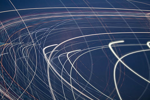 fără titlu, ușoară, circulaţie, model, abstract, linia, cer, textură, ştiinţă, artă, tehnologie, futurist, formă, grafic, reflecţie, net, în aer liber, oraș, web, unghi, fereastră, curba, fundaluri, albastru, nici o persoana, a închide, mişcare, viteză, expunere lungă, spaţiu, mișcare încețoșată, natură, combustibil și generarea de energie electrică, iluminat, astronomie, arhitectură, traseu de lumină, concentric, 5K, CC0, domeniu public, fără drepturi de autor