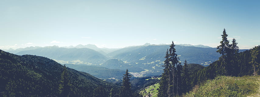 Mai Mult, destinaţie, vedere, punct de vedere, Munte, timp liber, platou, locuri de interes, turism, vacanţă, drumeții, alpinism, natură, parc natural, pădure, câmpuri, peisaj, stâncă, vedere îndepărtată, previziune, munţi, copaci, Italia, tiroul de sud, alpin, scenice - natura, copac, mediu inconjurator, plantă, teren, de munte, frumusețe în natură, Brad, Pinaceae, cer, conifer, nici o persoana, o scenă liniștită, pini de pădure, liniște, destinații de călătorie, în aer liber, varf de munte, 5K, CC0, domeniu public, fără drepturi de autor