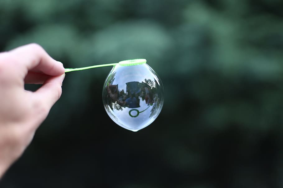 mano, bastone, bolle, mano umana, sfera, una persona, detenzione, parte del corpo umano, concentrarsi sulle conoscenze acquisite, trasparente, avvicinamento, vetro - materiale, natura, riflessione, giorno, palla di cristallo, all'aperto, pianta, bacchetta, bolla, albero, dito, piccolo, 2K