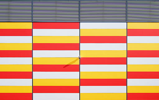 Weiß, Gelb, rot, gemalt, Wand, Muster, Hintergründe, Textil-, gestreift, Karomuster, nahtlos, Plaid, abstrakt, Vektor, Geometrische Figur, mehrfarbig, Hintergrund, keine Leute, Nahansicht, Tag, Vollbild, Kunst und Handwerk, Wahl, drinnen, Kreativität, Variation, in einer Reihe, Design, Wandbau - Funktion, gestalten, Seite an Seite, Wiederholung, abstrakte Hintergründe, 4K, CC0, gemeinfrei, lizenzfrei