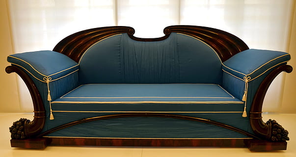 futons, arka koka rāmis, atpūtas telpa, dīvāns, Vīne, Austrijā, ķeizars caroline augusta, 1828, antikvariāts, vēsturiska, muzejs, mēbeles, panorāma, telpās, sēdeklis, krēsls, greznība, nav cilvēku, bagātību, tukšs, dzīvojamā istaba, elegance, mājas interjers, mājas istaba, viesnīca, dizains, prombūtne, vestibilā, retro stils, luksusa viesnīca, moderns, āda, 4K, CC0, publiskais domēns, bez atlīdzības