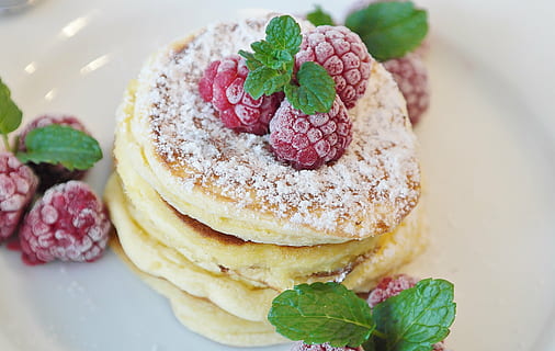 close, image, pancakes, cherry, pancake, schaumomelette, omelette, egg, sugar, milk flour, sweet, delicious, bake, sweetness, butter, brand, food, dessert, pastries, eat, sweet dish, food and drink, cake, sweet food, raspberry, no people, french food, plate, freshness, fruit, baked, berry fruit, leaf, healthy eating, ready-to-eat, indulgence, plant part, mint leaf - culinary, temptation, herb, close-up, snack, garnish, savory pie, 4K, CC0, public domain, royalty free