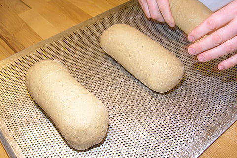 person, making, brown, bread, baker, baking, close-up, dining, dough, food, hands, health, healthy, homemade, nutrition, preparation, traditional, human hand, human body part, hand, food and drink, one person, freshness, high angle view, indoors, preparing food, healthy eating, wellbeing, unrecognizable person, adult, occupation, holding, finger, 1080P, CC0, public domain, royalty free