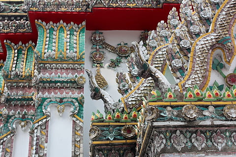 mosaik, fliser, farverig, mønster, keramisk, flise, væg, kunstfærdigt, kunst, dekorative, farve, ornament, tro, spiritualitet, sted for tilbedelse, Kunst og håndværk, religion, repræsentation, arkitektur, kreativitet, bygget struktur, menneskelig repræsentation, skulptur, bygning, ingen mennesker, statue, mandlig lighed, håndværk, dag, udsmykkede, helligdom, 5K, CC0, offentligt domæne, royaltyfrie