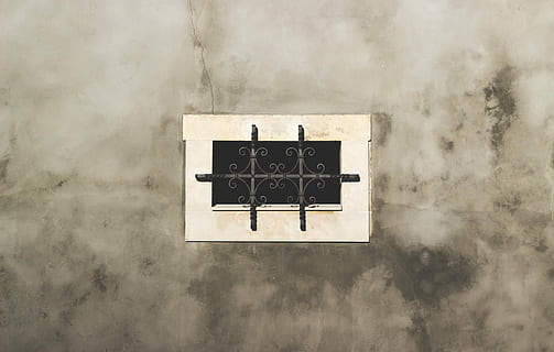 white, black, vent, black metal fence, hole, dark, construction, built, building, architectural, architecture, house, home, view, steel, window, wall, abandoned, cursed, imprisioned, prison, wall - building feature, old, built structure, no people, building exterior, smoke - physical structure, geometric shape, textured, close-up, retro styled, shape, day, outdoors, textured effect, 5K, CC0, public domain, royalty free