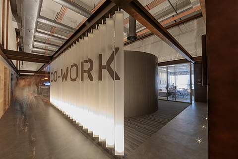 co-work, time lapse photography, co-work building, building, architecture, wall, studio, warehouse, indoors, text, no people, western script, built structure, communication, industry, day, absence, sign, corridor, arcade, business, entrance, door, transportation, ceiling, economy, 1080P, CC0, public domain, royalty free