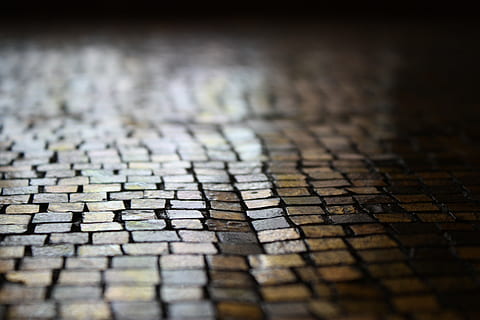 black, brown, tiles, pfalstersteine, patch, away, road, mosaic, architecture, selective focus, backgrounds, close-up, no people, indoors, day, textured, pattern, street, footpath, in a row, cobblestone, full frame, outdoors, paving stone, surface level, flooring, large group of objects, concentric, 4K, CC0, public domain, royalty free