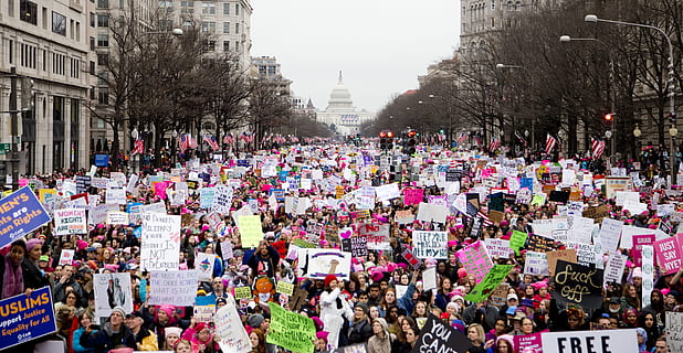 crowd, people, holding, placards, rallying, street, daytime, Women’s March, Pennsylvania Ave, march, capitol, protest, sign, urban Scene, city, large group of people, building exterior, unity, architecture, group of people, real people, women, built structure, plant, day, tree, city life, outdoors, city street, adult, nature, 5K, CC0, public domain, royalty free