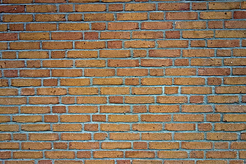 Brun, beton, blokvæg, murstens væg, væg, mursten, murværk, gul mursten, mursten tekstur, mønster, mursten baggrund, murmur baggrund, fuld ramme, baggrunde, bygget struktur, arkitektur, murbygningsfunktion, tekstureret, ingen mennesker, dag, bygning udvendig, tæt på, udendørs, gammel, design, gentagelse, rød, 4K, CC0, offentligt domæne, royaltyfrie