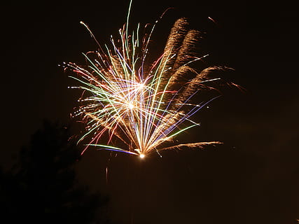 vierme-ochi, Vezi poza, multicolor, foc de artificii, scânteie, noapte, întuneric, culoare, mişcare, eveniment, celebrare, iluminat, arta culturii și divertismentului, luminos, explodează, nici o persoana, natură, cer, ușoară, în aer liber, emoţie, foc de artificii - obiect de om, emoție pozitivă, ardere, Anul Nou, entuziasm, 4K, CC0, domeniu public, fără drepturi de autor