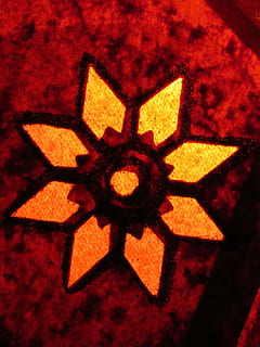 giallo, rosso, ricamo a stelle, illuminazione, stella, sembrare, rossastro, giallastro, periodo natalizio, Natale, nessuno, cartello, in casa, avvicinamento, notte, forma, illuminato, arte e artigianato, mestiere, comunicazione, religione, modello, simbolo, creatività, sfondi, natura, design, credenza, ornato, 4K, CC0, dominio pubblico, privo di copyright