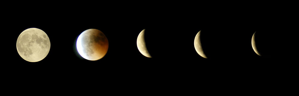 foto, il·lustració de eclips de lluna, lluna, eclipes, il·lustració, Eclipse de lluna, lluna plena, nit, llum, llum de la lluna, fotografia nocturna, cel, fosc, abans de l'eclipsi lunar, il·luminació, místic, humor, trist, durant un eclipsi lunar, cap gent, fons negre, fons, a l'aire lliure, primer pla, panoràmica, espai, astronomia, naturalesa, còpia espai, fenomen natural, tir de l'estudi, exploració espacial, en fila, ciència, escenics - natura, color negre, viatjar, eclipsi, 4K, CC0, domini públic, lliure de regalies