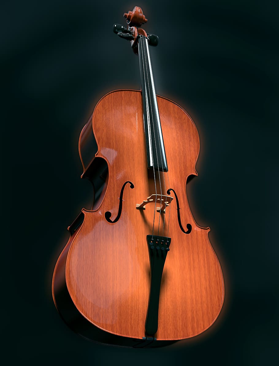 captura de pantalla violenta de color marró, violoncel, cordes, instrument de corda, fusta, instrument, música clàssica, instrument musical, marró, clàssic, cos de so, acústic, so, música, Model 3D, violí, cultura i entreteniment artístic, equipament musical, material de fusta, corda d’instruments musicals, cadena, cap gent, a l'interior, fons negre, antiguitat, primer pla, tir de l'estudi, natura morta, color negre, 4K