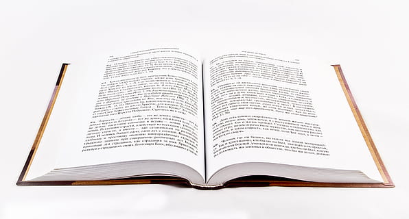 open book page, book, knowledge, development, reading, training, library, culture, classic, education, literature, page, open, learning, publication, no people, old, antique, cut out, paper, indoors, single object, diary, obsolete, studio shot, retro styled, activity, studying, textbook, 5K, CC0, public domain, royalty free