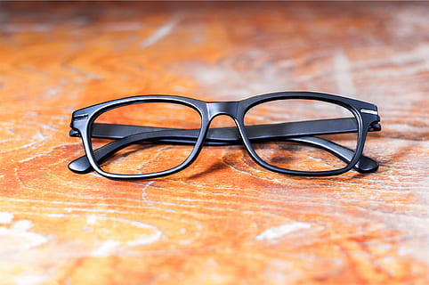 selective, focus photography, black, framed, eyeglasses, brown, floor, frames, eyesight, table, healthcare and medicine, wood - material, no people, care, eyewear, indoors, eye test equipment, glasses, close-up, copy space, expertise, selective focus, lens - eye, single object, still life, modern, wood, fashion, personal accessory, optometrist, reading glasses, 1080P, CC0, public domain, royalty free