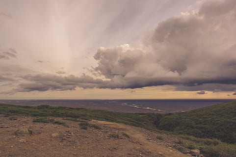 white, clouds, blue, sky photography, nature, landscape, sky, mountain, travel, adventure, trek, hike, scenics, beauty in nature, no people, cloud - sky, tranquility, outdoors, tranquil scene, scenics - nature, environment, land, non-urban scene, water, horizon, day, idyllic, sea, field, 5K, CC0, public domain, royalty free