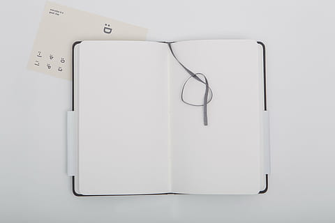 white book, book, notebook, diary, table, work, office, bookmark, pages, sheet, cover, white, studio shot, no people, white background, indoors, paper clip, close-up, day, glasses, eyeglasses, white color, communication, two objects, household equipment, business, text, copy space, directly above, cut out, sign, single object, group of objects, blank, personal accessory, 5K, CC0, public domain, royalty free