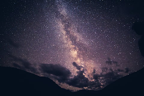 zvaigznes, lieliski, baseins, pienains, veidā, debesis, zvaigzne, naktī, mākonis, tumšs, nevada, astrofotogrāfija, nakts debesis, piena ceļš, astronomija, telpa, galaktika, zvaigzne - telpa, skatuves - daba, skaistums dabā, raksturs, zinātne, zvaigžņu lauks, kalns, zems leņķa skats, siluets, nav cilvēku, miers, mierīga aina, ārā, telpa un astronomija, 5K, CC0, publiskais domēns, bez atlīdzības