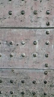 Iron, Rust, Texture, Paint, the framework, drawing, color, full frame, backgrounds, metal, architecture, outdoors, textured, no people, old, pattern, day, built structure, wall - building feature, close-up, weathered, door, in a row, entrance, safety, rough, rusty, iron - metal, 4K, CC0, public domain, royalty free