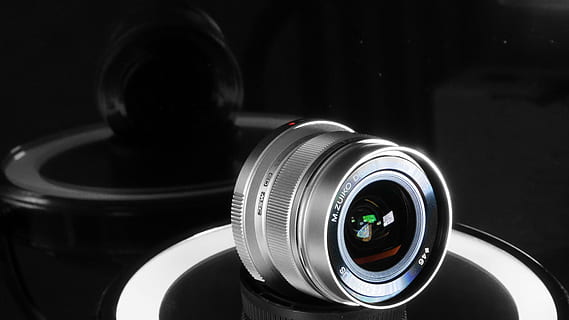 3 mikro4, objektyvus, Platus kampas, objektyvas - optinis prietaisas, technologijos, fotografijos temos, fotoaparatas - fotografijos įranga, Iš arti, objektyvo akis, sutelkti dėmesį į naujas žinias, fotografijos įranga, figūra, patalpose, ratą, filmų industrija, juodas fonas, geometrinės formos, stiklas - medžiaga, vienas objektas, natiurmortas, studija, meno kultūra ir pramogos, industrija, žiūri į vaizdą, namų vaizdo kamera, 4K, CC0, Viešasis domenas, nemokamai