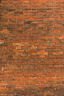 close-up photo, brown, concrete, brick wall, bricks, wall, grout, patterns, textures, orange, vermilion, brick, textured, backgrounds, wall - building feature, red, architecture, full frame, no people, pattern, built structure, old, building exterior, repetition, construction material, day, outdoors, sunlight, textured effect, 4K, CC0, public domain, royalty free