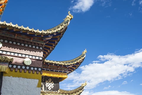núvol, arquitectura, cel, asia, Xina - Àsia oriental, cultures, lloc famós, antic, història, construcció de temples, Beijing, cultura asiàtica oriental, palau, cultura xinesa, sostre, viatjar, el passat, blau, ràfecs, religió, dia, exterior de l'edifici, estructura construïda, vista d’angle baix, lloc de culte, espiritualitat, edifici, creença, núvol - cel, cap gent, naturalesa, destinacions de viatge, a l'aire lliure, ornamentat, 5K, CC0, domini públic, lliure de regalies
