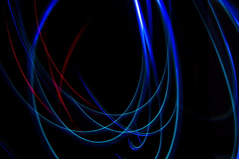 patrons, llum, fons, patró, il·luminat, resum, multicolor, fons negre, exposició llarga, connexió, cap gent, tecnologia, brillant, sender lleuger, nit, blau, moviment, pintura de llum, electricitat, tir de l'estudi, primer pla, a l'interior, llum - fenomen natural, neó, fosc, Font d'alimentació, fibra òptica, 5K, CC0, domini públic, lliure de regalies