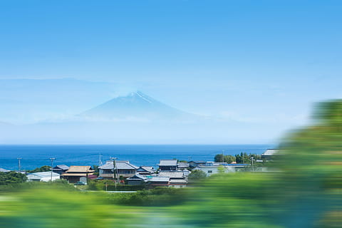 Zeitrafferfoto, Haus, Ozean, über, mt., fuji, Häuser, neben, Karosserie, Wasser, Zeit verstrichen, Fotografie, Einrichtung, Gewässer, hoch, Berg, Natur, Vulkan, Berg Fuji, Landschaft, szenen, draußen, Japan, Blau, See, Himmel, Tag, Feld, Meer, Gras, Szenen - Natur, Pflanze, Land, keine Leute, Schönheit in der Natur, Reiseziele, Ruhe, die Architektur, Reise, kopieren sie platz, gebaute Struktur, Transport, 5K, CC0, gemeinfrei, lizenzfrei