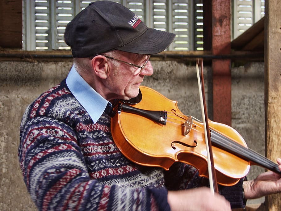 violí, instrument, música, violinista, músic, arc, illes shetland, Escòcia, adult gran, només un home gran, un sol home, homes majors, adult, una persona, instrument musical, instrument de corda, barret, jugant, persones reals, cultura i entreteniment artístic, artista, equipament musical, mascles, homes, roba, rendiment, habilitat, homes madurs, 1080P
