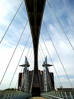 arkitektur, bro, kabler, infrastruktur, skib, affjedring, bro - menneskeskabt struktur, New York City, hængebro, brooklyn bridge, brooklyn - new york, berømte sted, manhattan - new york city, USA, stålkabel, himmel, sky - himmel, bygget struktur, lav vinkel visning, ingeniørarbejde, forbindelse, natur, dag, transportmidler, rejsemål, metal, rejse, kabel, bygning udvendig, udendørs, 2K, CC0, offentligt domæne, royaltyfrie
