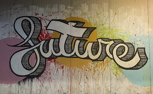 white, multicolored, graffiti future art, future, graffiti, wall, paint, illustration, vector, typescript, grunge, text, retro Styled, old-fashioned, backgrounds, indoors, art and craft, creativity, wall - building feature, wood - material, no people, close-up, table, still life, directly above, craft, old, architecture, communication, arts culture and entertainment, group of objects, pattern, 2K, CC0, public domain, royalty free