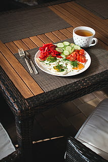 paleo breakfast eggs, vegetables, outside, Paleo, breakfast, eggs, healthy, food, meal, plate, gourmet, table, dinner, lunch, vegetable, freshness, restaurant, tomato, salad, healthy Eating, snack, crockery, eating, food and drink, high angle view, no people, indoors, still life, wellbeing, wood - material, ready-to-eat, bowl, tray, seat, place mat, refreshment, 5K