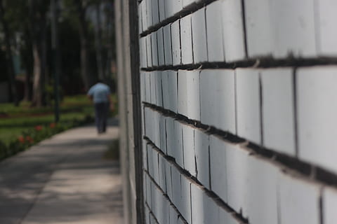 caminho, rua, parede, Lima, arvores, pessoa, soledad, cidade, uma pessoa, arquitetura, transporte, visão traseira, homens, dia, comprimento total, trilha, caminhando, ao ar livre, estrutura construída, pessoas reais, direção, modo de transporte, o caminho a seguir, protecção, Perspectiva Diminutiva, corrimão, pessoas incidentais, 4K, CC0, domínio público, royalty free