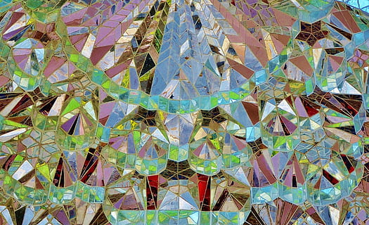 sarcelle, rouge, décor de verre, Contexte, mosaïque, modèle, polygone, polygonal, lumière, décoration, décoratif, conception, abstraction, cristal, coloré, plein cadre, arrière-plans, personne, journée, la créativité, en plein air, la nature, multi couleur, architecture, structure construite, fermer, grand groupe d'objets, couleur verte, abondance, art et Artisanat, construction de murs, croissance, feuille, 2K, CC0, domaine public, libre de droits