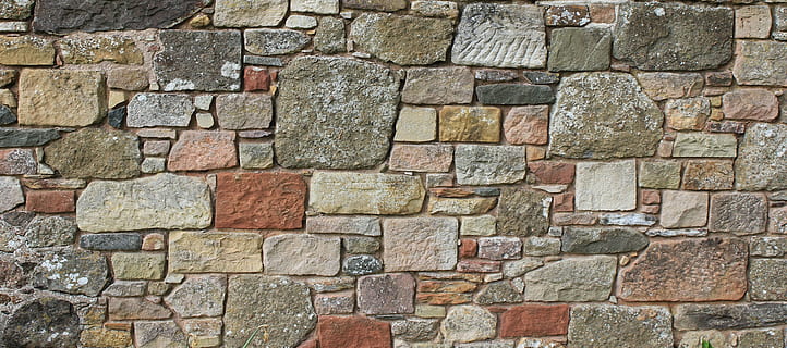 Foto, sten mur, sten-, murstens væg, væg, gammel, banner, web header, mørtel, murværk, murmur baggrund, struktur, konstruktion, ydre, overflade, kulisse, ru, årgang, Stenmur, mønster, baggrunde, bygget struktur, tekstureret, arkitektur, mursten, fuld ramme, murbygningsfunktion, solid, ingen mennesker, byggemateriale, stor gruppe af objekter, dag, tæt på, stenmateriale, udendørs, cement, tekstureret effekt, 5K, CC0, offentligt domæne, royaltyfrie
