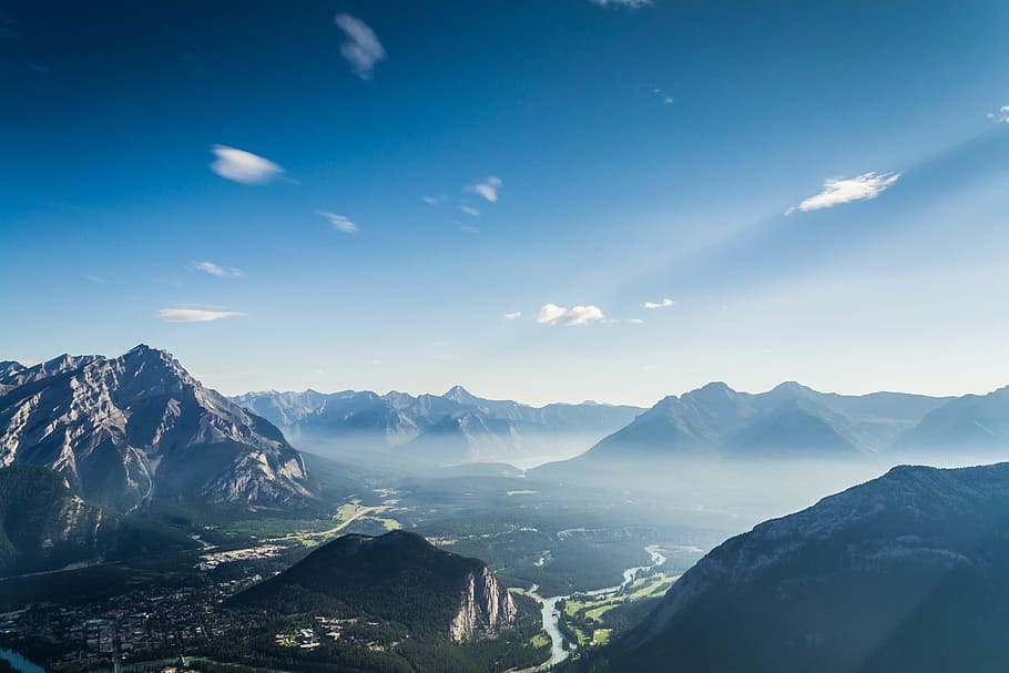 fotografia di paesaggio, montagne, catena montuosa, vista, valle, Highlands, alpino, paesaggio, natura, picco, panoramico, panorama, cielo, impressionante, maestoso, montagna, scenics - natura, ambiente, bellezza nella natura, nuvola - cielo, blu, la neve, temperatura fredda, luce del sole, inverno, scena tranquilla, la tranquillità, all'aperto, picco di montagna, terra, nessuno, montagna innevata, 4K