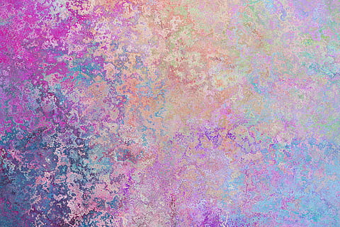 illustrazione astratta, sfondo, struttura, modello, formato orizzontale, superficie, vecchio, colore, retrò, multicolore, sfondi, nessuno, fotogramma intero, colore rosa, strutturato, giorno, avvicinamento, all'aperto, astratto, acqua, vista dall'alto, natura, carta, creatività, celebrazione, città, inquinamento, holi, 4K, CC0, dominio pubblico, privo di copyright