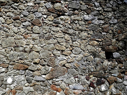 textura, parede, pedras, pedra - objeto, rock - objeto, texturizado, material de pedra, origens, sujo, sólido, quadro completo, Rocha, dia, ninguém, rude, natureza, pedra, ao ar livre, visão de alto ângulo, abundância, padronizar, seixo, grande grupo de objetos, fechar-se, parede de pedra, cascalho, 4K, CC0, domínio público, royalty free