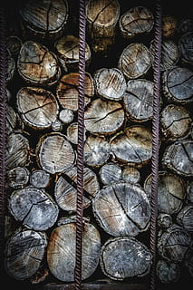 Wood, Grid, Structure, Old, Facade, protection, protect, wall, walls, abundance, full frame, large group of objects, timber, backgrounds, deforestation, log, lumber industry, firewood, no people, forest, wood - material, heap, stack, tree, woodpile, textured, fossil fuel, environmental issues, 4K, CC0, public domain, royalty free