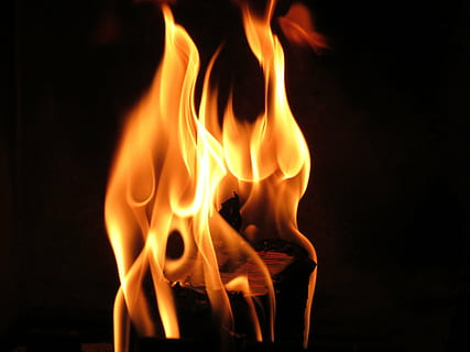 flamme, ild, åben ild, varme, Heiss, varm, brænde, flamme pejs, energi, træ brand, gløder, lejrbål, romantisk, ildsted, træ til pejsen, firelight, fyrig, blis, glød, rød, orange, hyggelig, brænding, brand - naturligt fænomen, varme - temperatur, tæt på, sort baggrund, natur, træ - materiale, studio skud, ingen mennesker, bevægelse, indendørs, orange farve, advarselsskilt, meddelelse, skilt, træ, mørk, 4K, CC0, offentligt domæne, royaltyfrie