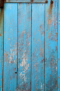 still, items, things, door, wood, panels, vertical, old, decrepit, holes, distressed, lines, square, wood - material, weathered, blue, backgrounds, textured, full frame, entrance, no people, pattern, close-up, architecture, built structure, day, plank, wall - building feature, rough, outdoors, safety, deterioration, 5K, CC0, public domain, royalty free